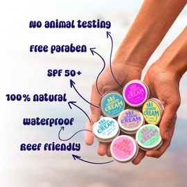 Barreltopia Sun Cream Skiing SPF 50+ - Sun Cream Ski with Zinc Oxide - Sun Stick & Cold Protection Cream for Face - Winter & Mountain Sun Protection