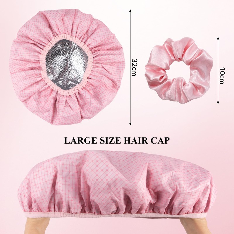 2 Pieces Deep Care Heated Hat Self Heating Hat for