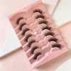 Set 7 Pares Pestañas Postizas Naturales Reutilizables