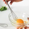 WOLMIK Whisk Small, Mini Whisk, 15.5 cm Manual Whisk, Robust