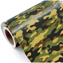 MUNILAIL Camo Wrapping Paper Roll 17 Inch x 33 Feet