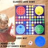 Ludo Giant Board Game Set Classic Entertainment Fun for the