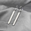 Long Earrings with Latvian Ethnic Signs 8 Signs Luck Protection