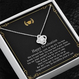 Graduation Gifts for Her 2025 College, Sterling Silver Heart Necklace, Inspirational Graduation Gift For Women, 2025 Jewelry High School Graduate Gifts for Best Friend or Daughter Box 3