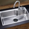 2 Pack Rubber Garbage Disposal Splash Guard Sink Baffle Disposal