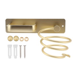 Hair Dryer Holder Hair Straightener Storage Bracket Rack Space Aluminum Home Decoration