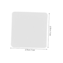 WOONEKY 4pcs Non-Slip Gel Pads for Table Legs Sticky Furniture Floor Protectors Noise-reducing Vibration Mats for Washing Machines Refrigerators