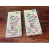 Caspari 2 Unopened Botanical Sealed Modern Caspari Pocket/Purse Tissue