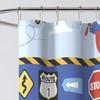Dream Factory Kids Fabric Shower Curtain for Bathroom, 72W x