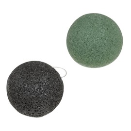 Healeved 4pcs Practical Face Washers Reusable Facial Washing Sponge Cleaning Face for Women Girls and Men for Travel