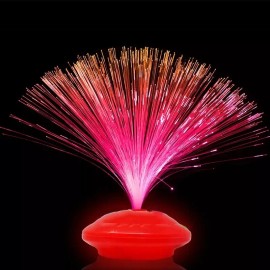 Led 10 Centros De Mesa Fibra Optica Adorno Arreglos Decoracion