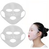 Angzhili 2 Pack Silicone Moisturizing Mask for Sheet Mask,Reusable Facial
