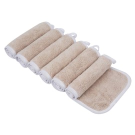 KinHwa Microfibre Face Cloths, Make-Up Remover Cloths, Washable Make-Up Wipes, Ultra-Soft Face Cloth, Reusable, 15 cm x 30 cm