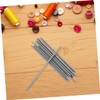 NUOBESTY 20Pcs Crochet Blocking Pins for Knitting Stainless Steel Rod