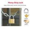 Brass Lock, keylock, Storage cabinetlock, Solid Brass Padlock, keylock, shed