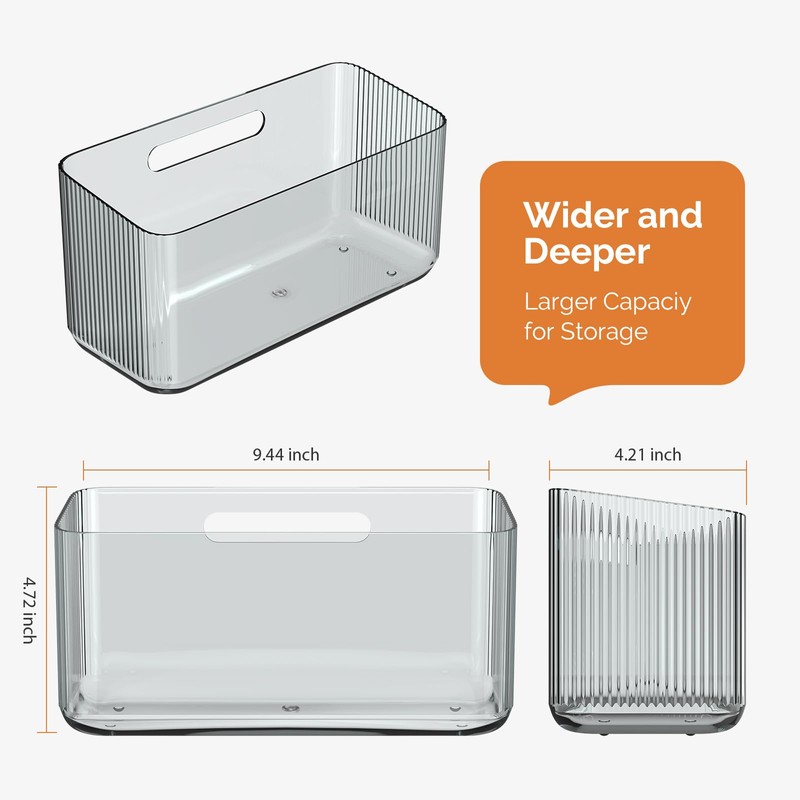 MaraFansie 2 Pack Plastic Lid Organizers Inside Cabinet for Kitchen