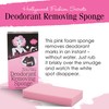 Hollywood Fashion Secrets Deodorant Removing Sponge, Stain Eraser, Reusable
