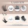 LASHVIEW LASHVIEW Lash Clusters 144 Pcs Cluster Lashes DIY Cluster