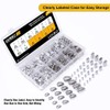 Sanuke 340PCS Stainless Steel Wire Rope Cable Thimbles Aluminum Crimping
