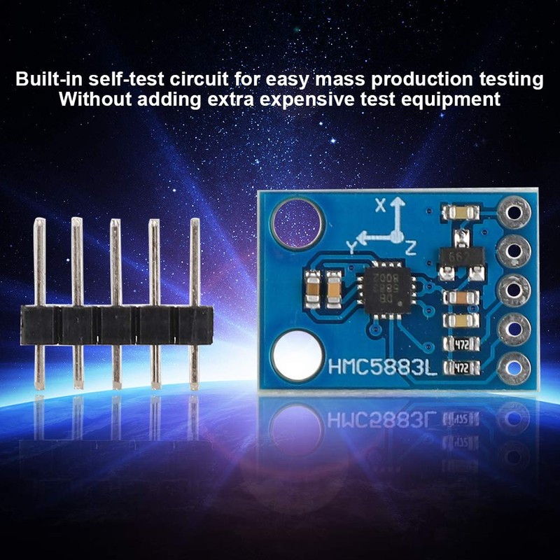 Hakeeta HMC5883L 1.8V Calibration Free Module Electronic Compass Module Three-axis