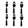 Pack of 6 Fix Zip Pulls, Zip Pendants, Zip Slider