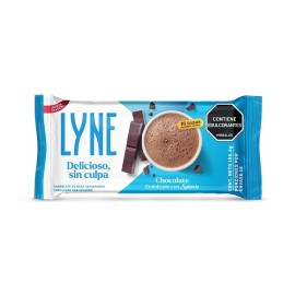 Lyne Colombian table chocolate. 16 servings  Lyne sugar free  with splenda 166.4g,