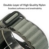 Compatible With Garmin, Rugged Woven Nylon Sport Band with G-hook