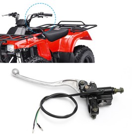 Lidscura Front Right Brake Master Cylinder, for Kawasaki Prairie 300 360 400 700 Bayou 300 Brute Force 650 Lakota 300 Mojave 250 KVF300 KVF360 KVF400 KVF700 KLF300 KVF650 KFX700 KEF300 KSF250