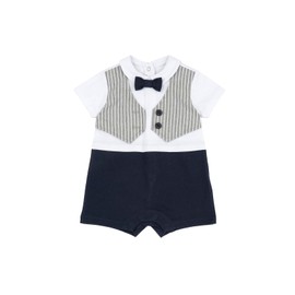 Chicco, Pagliaccetto Neonato, Elegante, In Morbido Cotone, con Comoda Apertura sulla Schiena e a Patello, Designed in Italy, Abbigliamento Neonato 0-24 Mesi