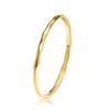 Me&Hz 14K Gold Plated Stacking Rings for Women 1mm Ultra