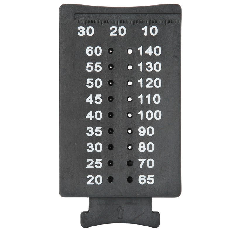 Gutta Percha Cutter Measuring Ruler Endodontic Span Measure Scale Dental