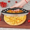 KUONIIY Pizza Cutter, Bicycle Pizza Cutter Wheels Dual Stainless Steel