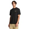 Timberland Men's Rugged Active Gear Back Graphic Tee, Black, Large