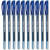 SAINO Softy Ballpoint Pens, BLUE, Fine Point (0.7mm), Pack of