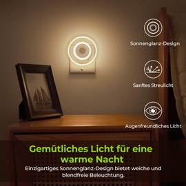 AUVON Night Light Socket with Motion Sensor