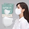 Arte Beak-shaped Mask KF94 100 Sheets White Individually Packaged /