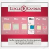 Circle E Candles, Earl Gray Tea Scent, 8oz Small Jar