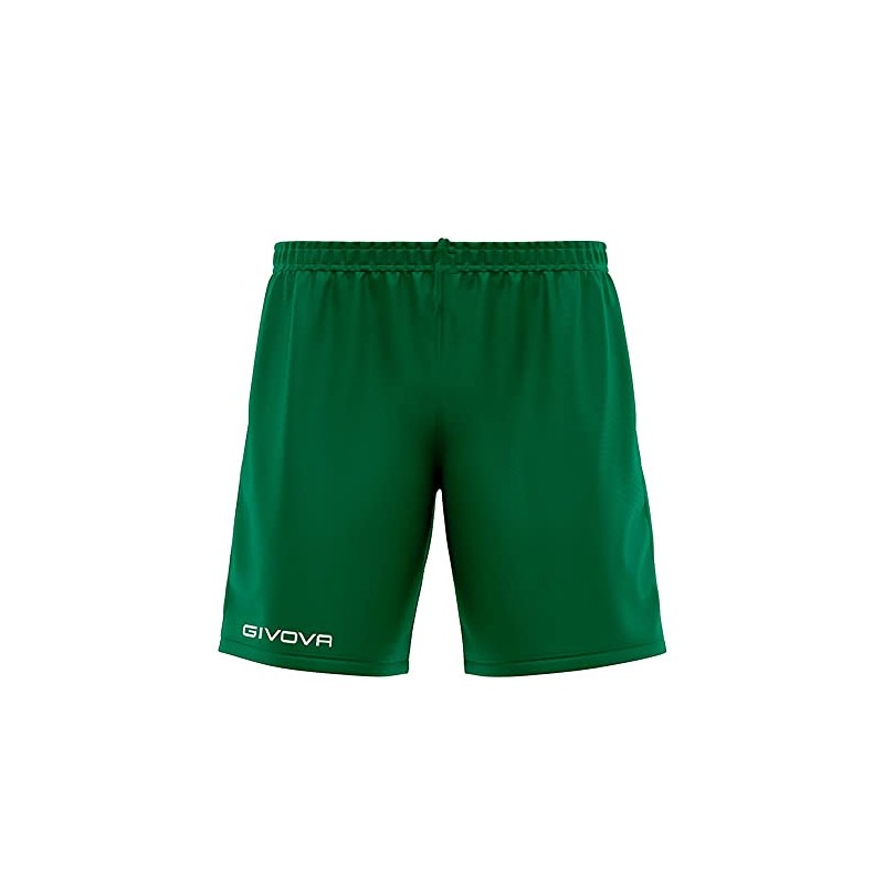 Givova Unisex Capo Interlock Shorts, Green