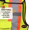 Pioneer Hi Vis Women 5 Point Tear-Away Mesh Safety Vest