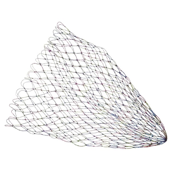 PATIKIL Fishing Net Replacement, 17.7" Dia. PE Replacement Mesh Landing