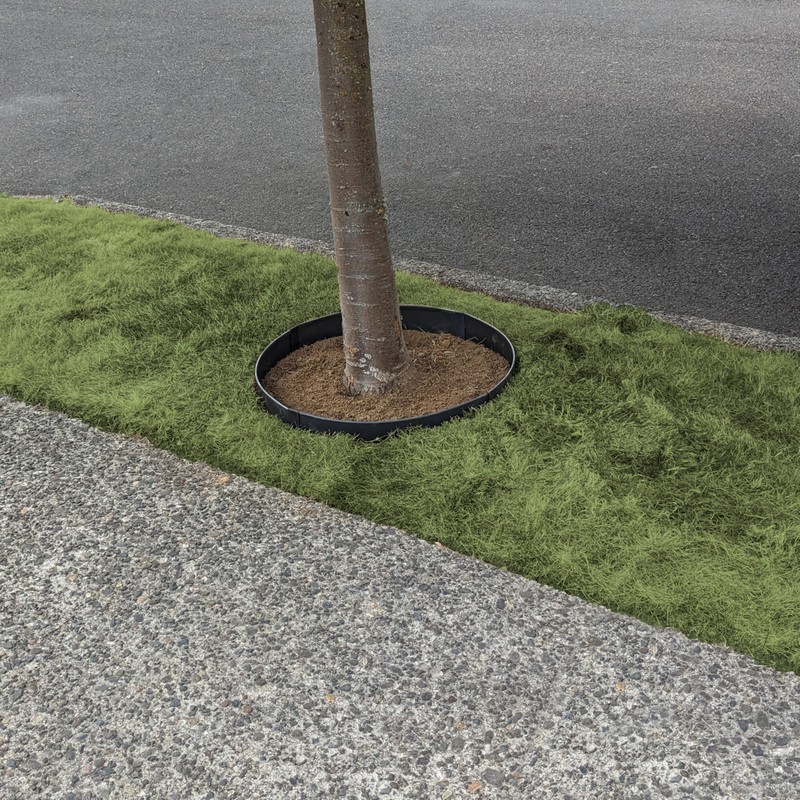 Circular Tree Ring Edging Kit - COR-Ten Steel - Landscape