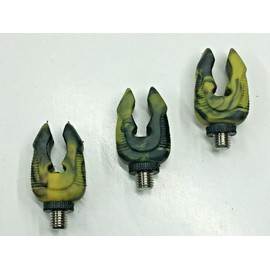 3 x Camo Butt Grips Rod Rests. Carp & Coarse Fishing. Stainless Steel Threads