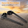 Fork Clip-Ons Handle Bars, Aramox Universal CNC Handlebar Fork Clip