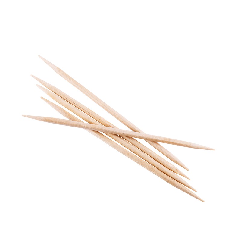 wisefood Toothpicks made of birch wood, 1000 pieces, loose, 6.5
