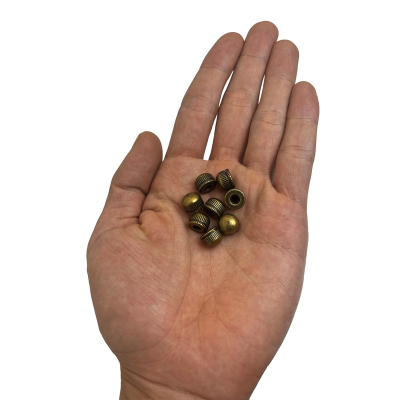 Screw Caps for Light Fixtures, Metal M4 Threaded Cap Nuts,