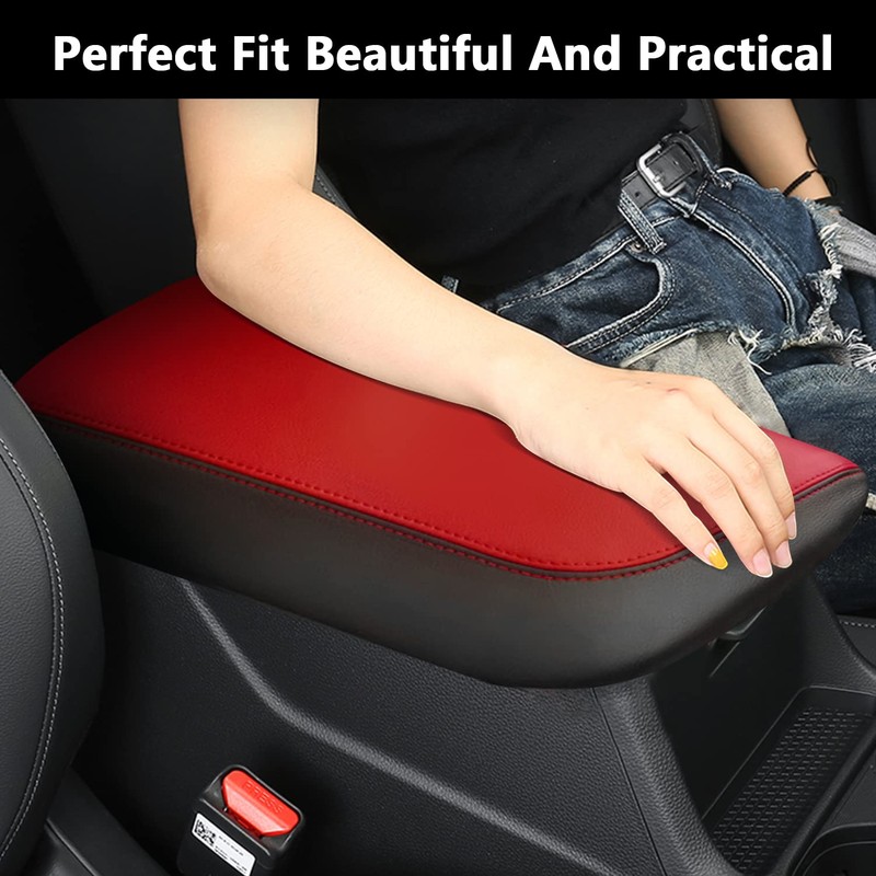 BoxCheer Center Console Cover for Toyota Camry 2018-2023 2024 Microfiber