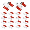 18 Pack Ultra Thin Magnetic Door Catch with Screws, Drawer