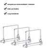 Locking Pin 6 Pieces Square Rectangle Cotter Pins, 4.5 x