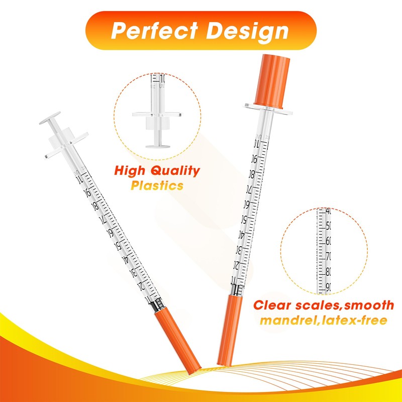 1ml/cc 30G 1/2" 13mm Syringe, Pack of 20