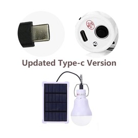 Solar Powered lamp Rechargeable Led Light Bulb for Outdoor Camping Torch Hiking Chicken Coop Pet House Barn Balcony Deck Indoor Night Light Emergency Portable Lantern Torch 2 pcs